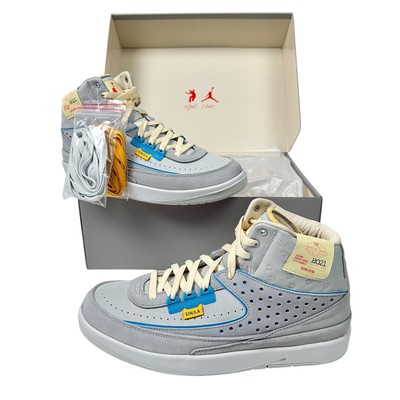 Union LA x Air Jordan 2 Retro SP 'Grey Fog' Mens Size 10