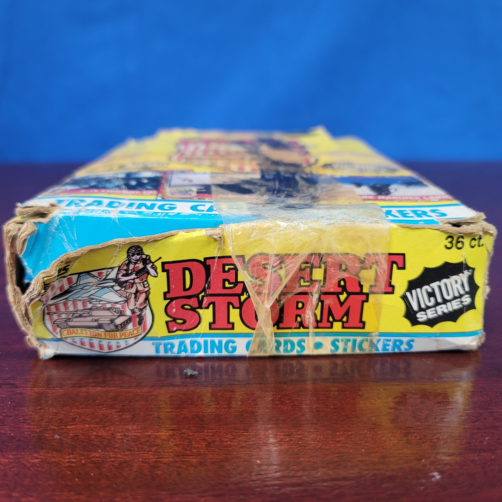 1991 Topps Desert Storm Trading Card 36ct Full Box Unopened Cards