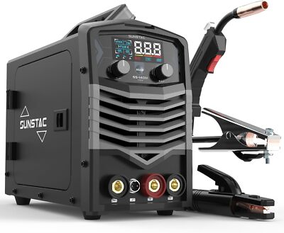180A 110V/220V Gas MIG/Gasless MIG/Lift TIG/Stick 4 in 1 MIG Welding Machine
