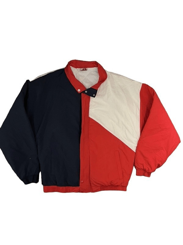 Vintage Speed Zone Race Gear puffer jacket USA Medium Gem