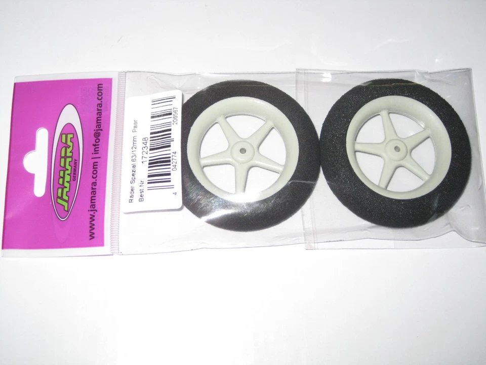 Super Leicht Räder Spezial 5 Speichen Ø 63mm Slowflyer VE=1 Paar Jamara 172348  - Bild 3 von 3