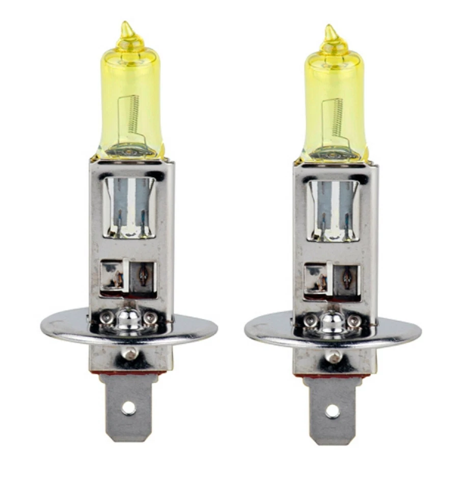 Nokya 2500K Amarillo H1 Nok7617 55W Dos Bombillas Luz Antiniebla Repuesto Plug Play Lámpara Foto 3 de 4