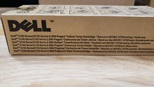 NEW OEM Dell 2150/2155 Series Yellow 2,500 Page High Yield Toner Cartridge