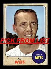 1968 Topps 242-456 VG-EX Pick From List All PICTURED pp4