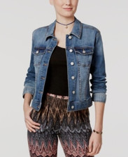 Celebrity Pink Juniors' Denim Jacket. Size: Large. Retail Price: 49.00 