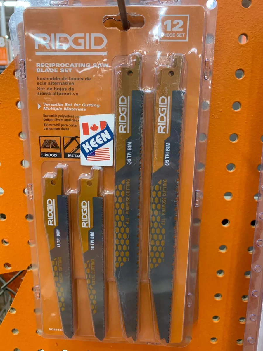 Ridgid reciprocating saw blades deals