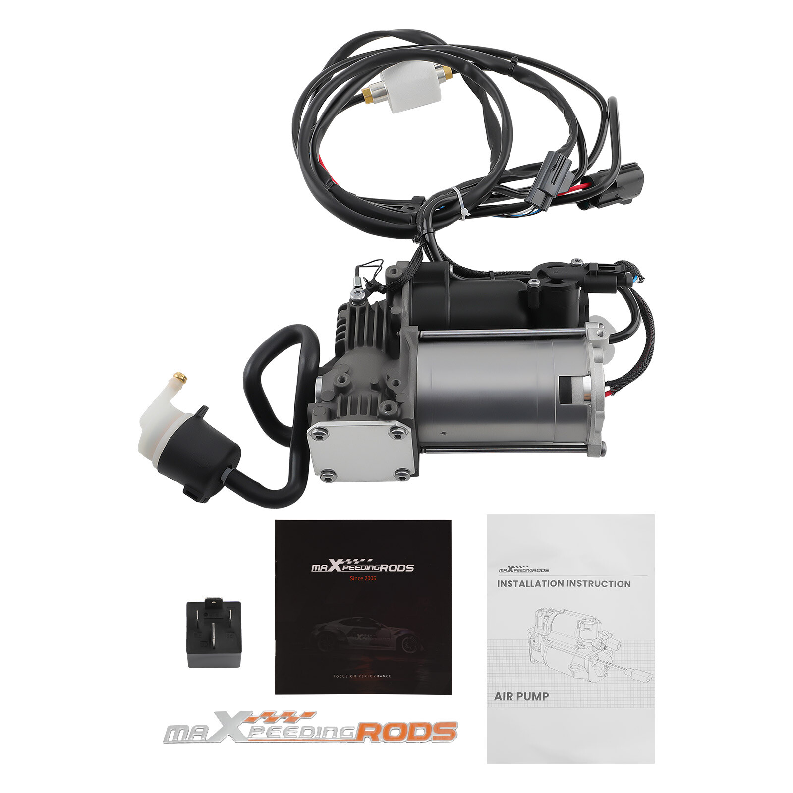 Air Suspension Compressor Pump for Range Rover IV L405 II L494 2014- LR069691