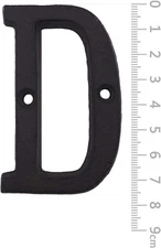 Betlight House Address Letters- 3 Inch High Innovative Wrought Iron Numbers, Vin