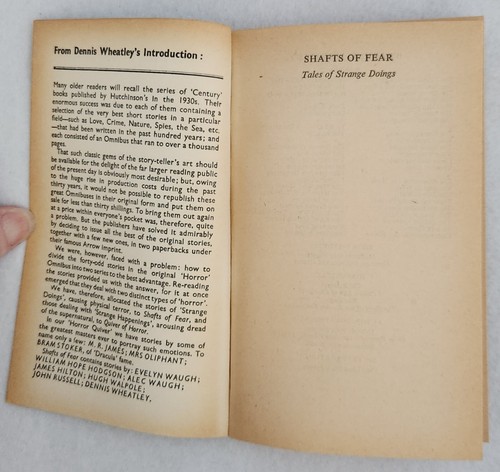 Shafts of Fear by Dennis Wheatley, Arrow Books, 1964, Paperback - Picture 5 of 13