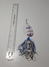 Los Angeles Dodgers Fishing Lure Spoon Jig Triple Hook