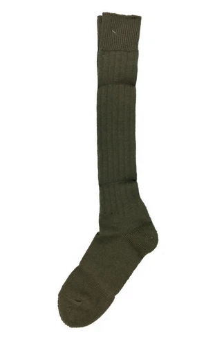 NEW ORIGINAL German Army Socks Stone Grey Olive Socks Stockings Knee Socks