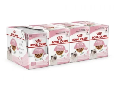ROYAL CANIN® Kitten in Gravy Wet Food (85g x 48) * New Multipack *