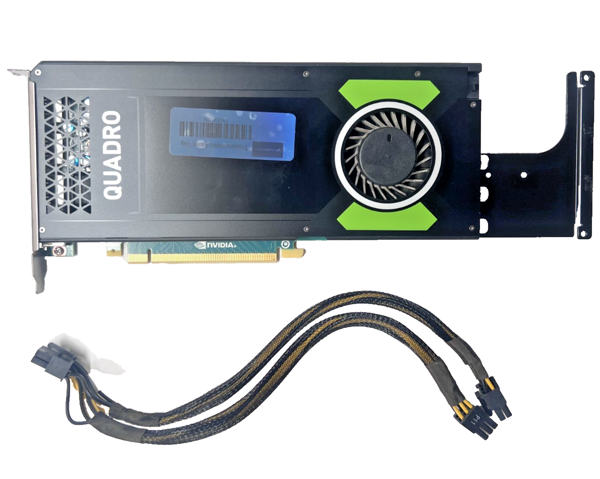 NVIDIA Quadro M4000 8GB Graphics Card w/ Bracket Power Cable D92C9