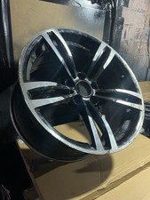 BMW M3 M4 437M 19" ALLOY WHEEL RIM TINTED BLACK FRONT 9J OEM 2284755 GENUINE X1