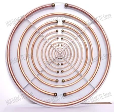 20 in Copper antenna/Tesla coil for Multi-Frequency Oscillator MWO Multi-Wave
