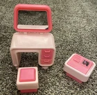 Vintage 1979 Barbie Vanity Set From Dream House Collection With Computer