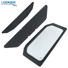 Full Glass Windshield Black W/O wiper For Can Am Maverick X3 2017-up US