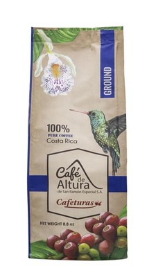 Café de Altura, Cafeturas, Costa Rican Ground Coffee 8.8oz/250g