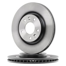 2x TRW DF6786 Disco freno Anteriore per RENAULT Kadjar (HA, HL) per NISSAN LEAF