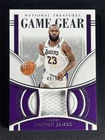 2023-24 Panini National Treasures LeBron James #GG-LBJ Game Gear Patch /99
