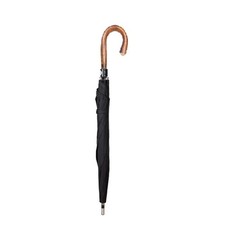 Heavy Duty XL Security Umbrella Tactical Self Defense Wooden Round Handle