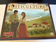 Viticulture: Essential Edition Stonemaier Games Board Game Used 2015