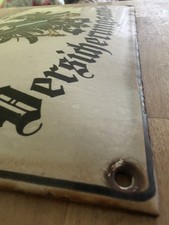 Altes Emailleschild Provinzial-Feuer-Versiche...