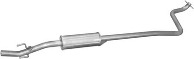 POLMO Mittelschalldämpfer 26.286 für TOYOTA YARIS SCP10_ SCP10R
