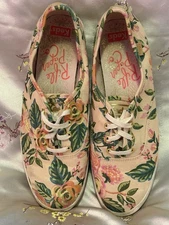 Floral Keds Womens 8.5 Fashion Sneaker Shoes Rifle Paper Co