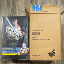 Hot Toys Star Wars Obi-Wan Kenobi 1 6 Scale Figure The Clone Wars TMS095