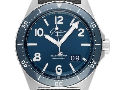 Glashütte Original SeaQ Panorama Date Ref.1-36-13-02-81-34 2026 Full Set Unge...