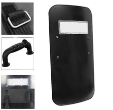 Hand-Held Anti-riot Shield with Handle Security Protection Anti Impact 9/64"
