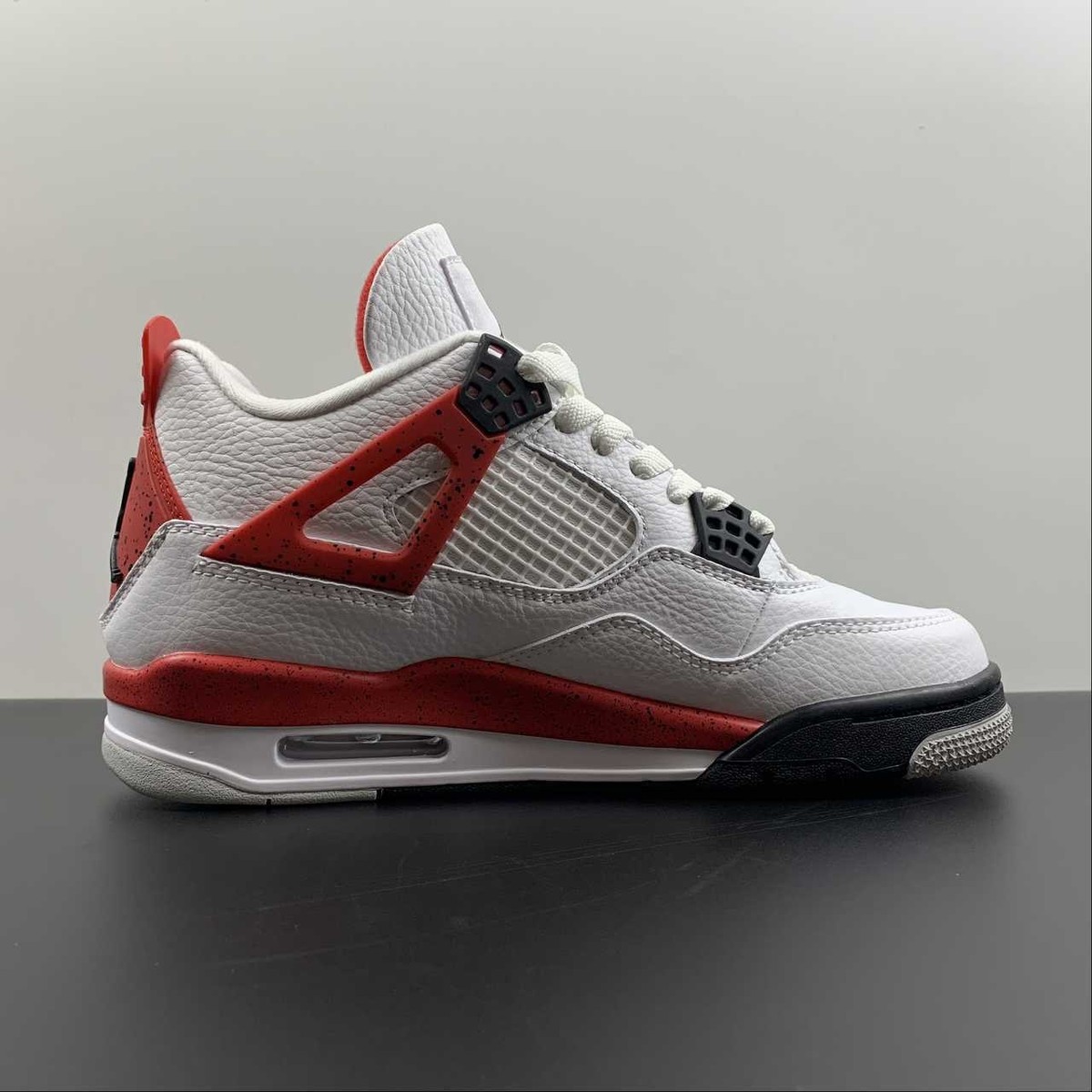 Size 8 - Jordan 4 Retro Mid Red Cement for sale online | eBay