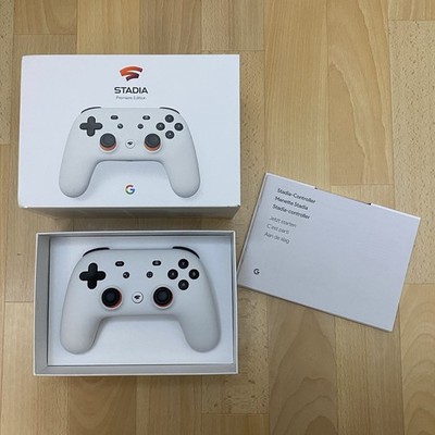 Google Stadia Controller, Bluetooth, Gaming, PC, Computer, Weiß