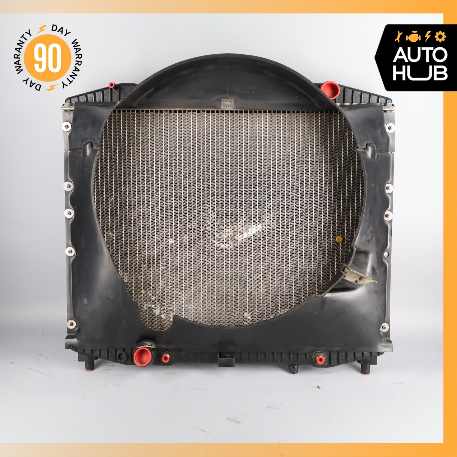 00-02 Bentley Arnage Engine Cooling Water Radiator w/ Duct OEM 42k