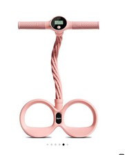 Smart Foot Pedal Puller, 2026 Upgraded Six Tube Resistance Foot Pedal Pink