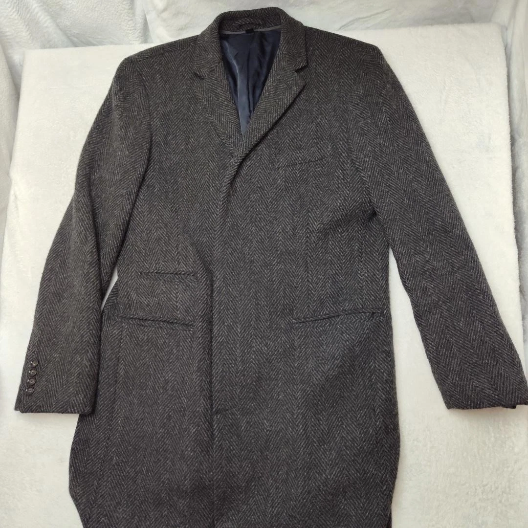 ジャケット・アウター sunsea BRITISH WOOL HERRINGBONE COAT 3 british wool herringbone coat - SUNAOKUWAHARA ONLINE STORE