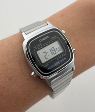 Casio LA670W Women Digital Watch Stainless Steel Vintage Style