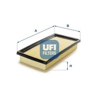 Ufi Luftfilter 30.781.00 Filtereinsatz FüR Mitsubishi Attrage Space Star 6 A05A