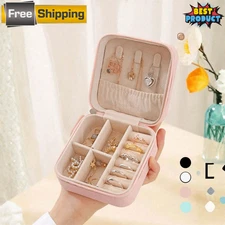 Mini Jewellery Organizer Portable Zipper Travel Jewellery Organizer Box 4 Women
