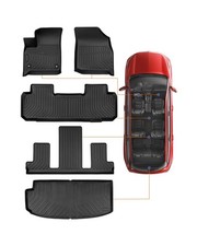 for Chevy Traverse 2018-2023 Floor Mats Cargo Liner ONLY for 7 Seats Bucket...