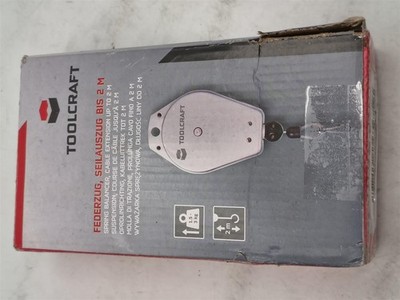 Toolcraft Federzug, Seilauszug bis 2m -- 4114/1703