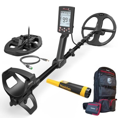 NOKTA MAKRO The Legend 2 Metal Detector with Detectobag Backpack and Accupoint