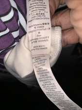 Tory Burch NWT Polo Dress Small Purple Green Graphic Print $498 MSRP