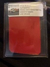 Kyle Busch Authentic Race Used Sheet Metal 2008 M&M’s Toyota Las Vegas Race