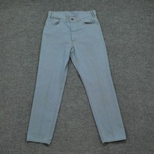 Vintage Levis Pants Mens 30x28 Blue Brown Sta Prest Big E 60s