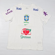 Camisa de Entrenamiento Brasil 2026/2027 Blanca Nike Brasil Viaje