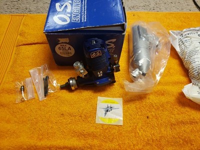 OS Engine - OS max LA 65 Blue RC Motor - New in box