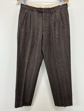 Vtg Giorgio Armani 100% Wool Pleated Trousers...