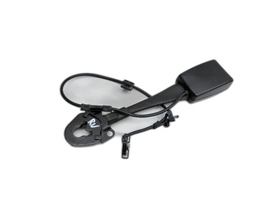 Gurtschloss Gurtpeitsche vo re satinschwarz für Audi A6 C7 4G 10-14 Lim
